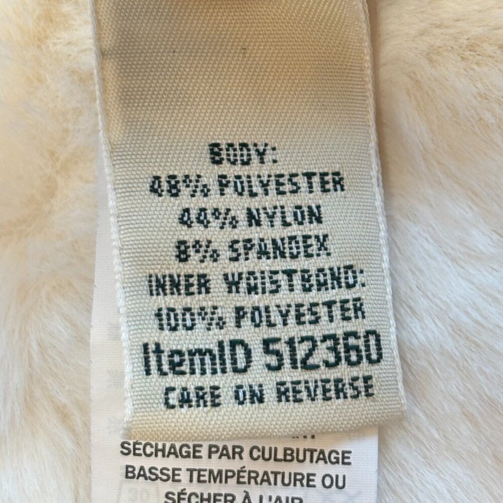 L.L. Bean Women's Black PrimaLoft Therma Stretch Fleece Pocket Tights/Leggings - Picture 14 of 15